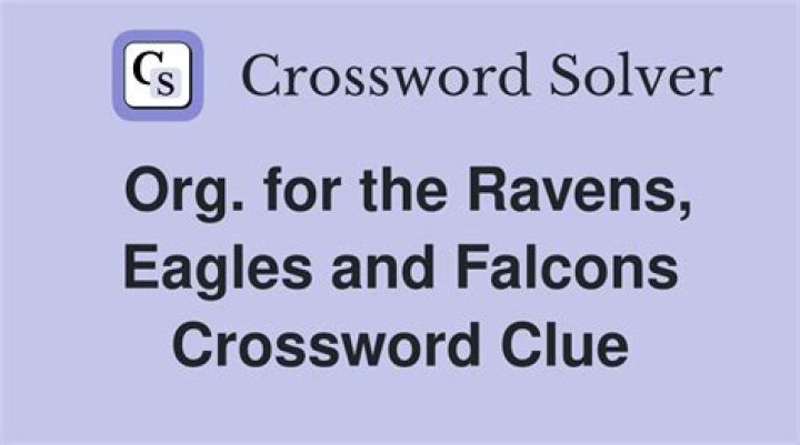 Eagles, falcons, hawks, etc. Crossword Clue