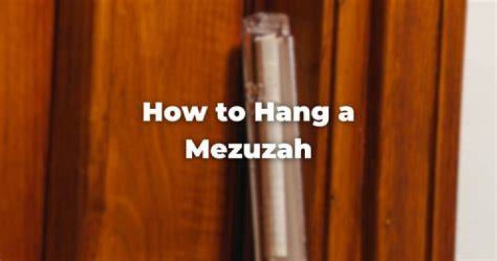 Place to hang a mezuzah Crossword Clue