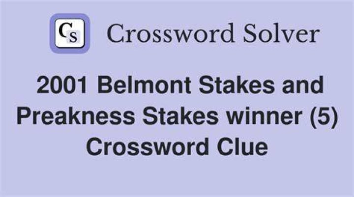 Preakness or Belmont Crossword Clue