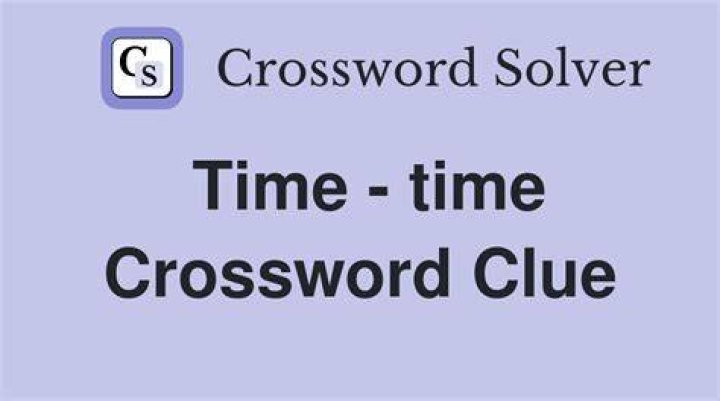 Tolled time Crossword Clue