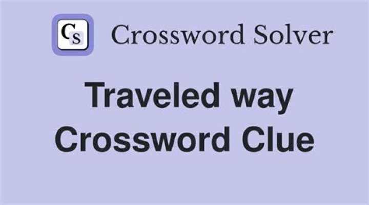 Traveled to an island, in a way Crossword Clue